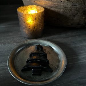 Amber Geurblokje Kerstboom Black Musk