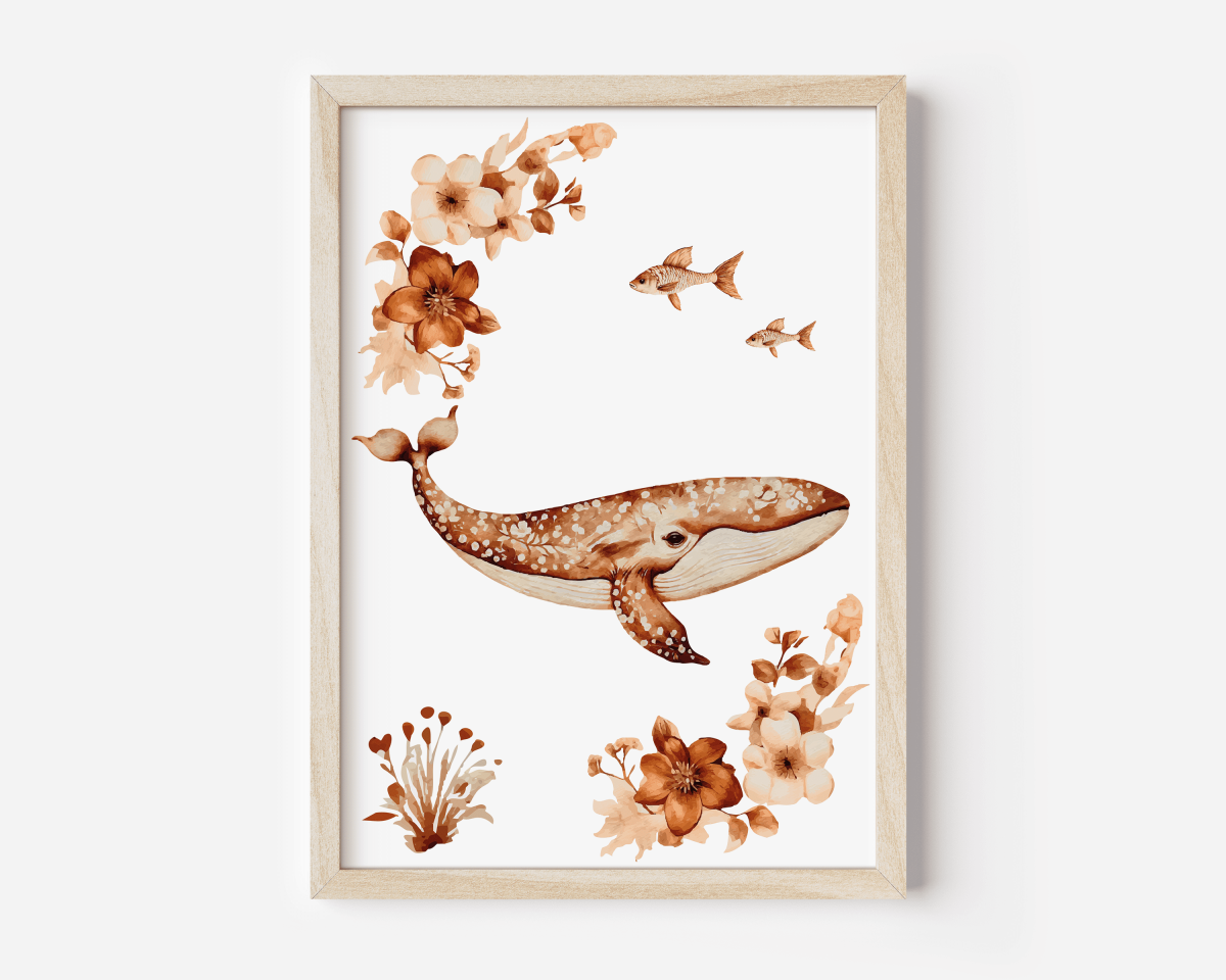 Poster Flower ocean