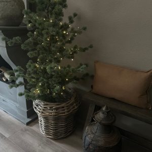 Rotan Mand – H45 x Ø48 cm