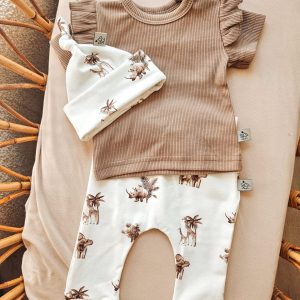 Shirt Ruffles Taupe
