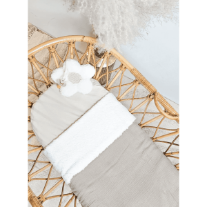 Teddy deken hydrofiel taupe