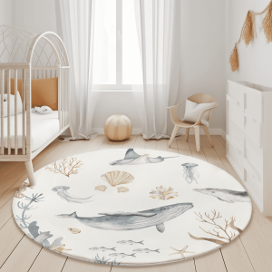 Vloerkleed Onderwater wereld walvis