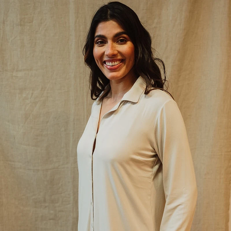 Jasmine Nightshirt Nougat - Afbeelding 5
