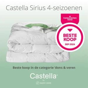 Castella Sirius – Beste koop – 4-seizoenen dekbed