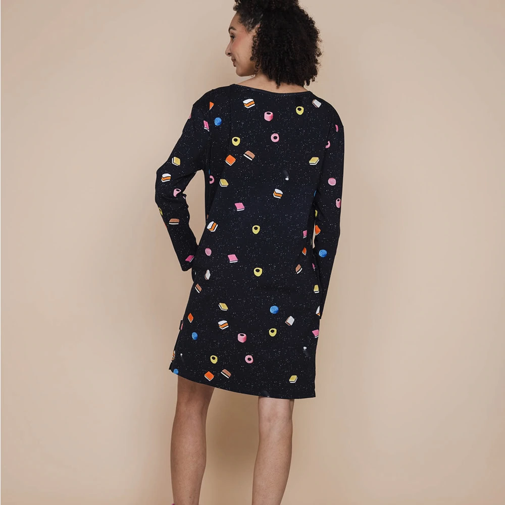 Drop It Long Sleeve Dress Dames - Afbeelding 4