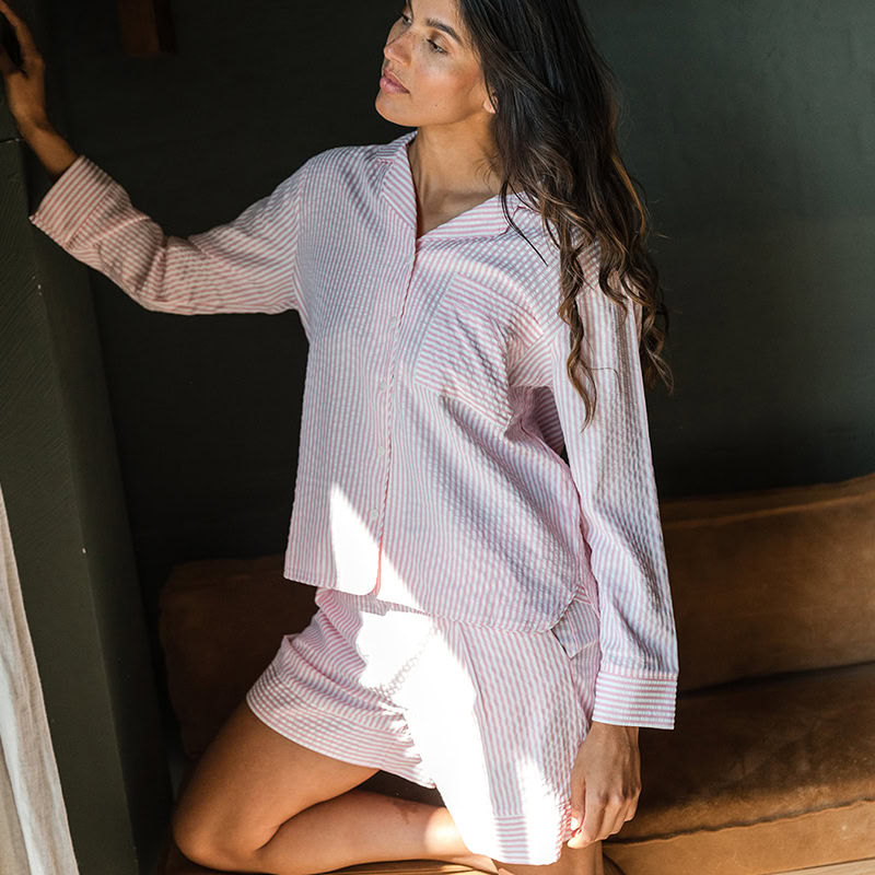 Henriette Top & Short – Bon Bon Pink - Afbeelding 3
