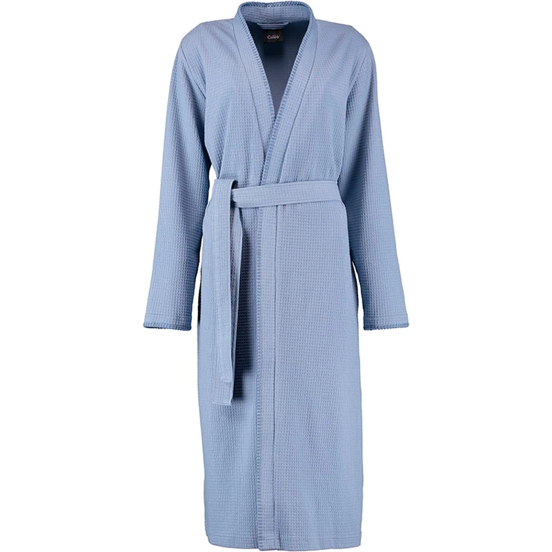 Wafel badjas dames – Sky - Afbeelding 3